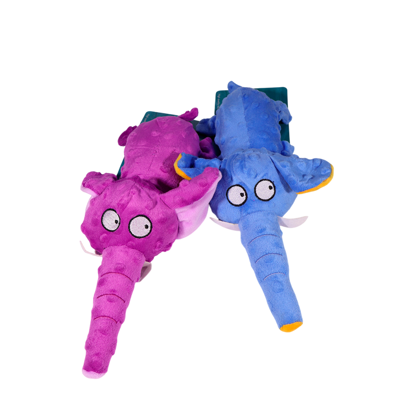 Elefant 33 cm ass. farver