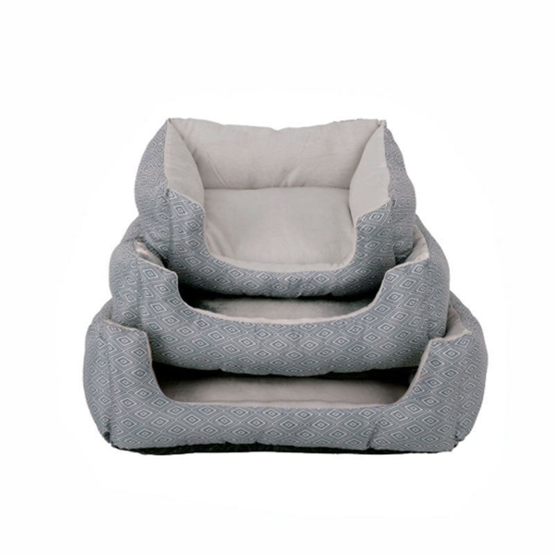 HundesengM 63x55x34 cm grå