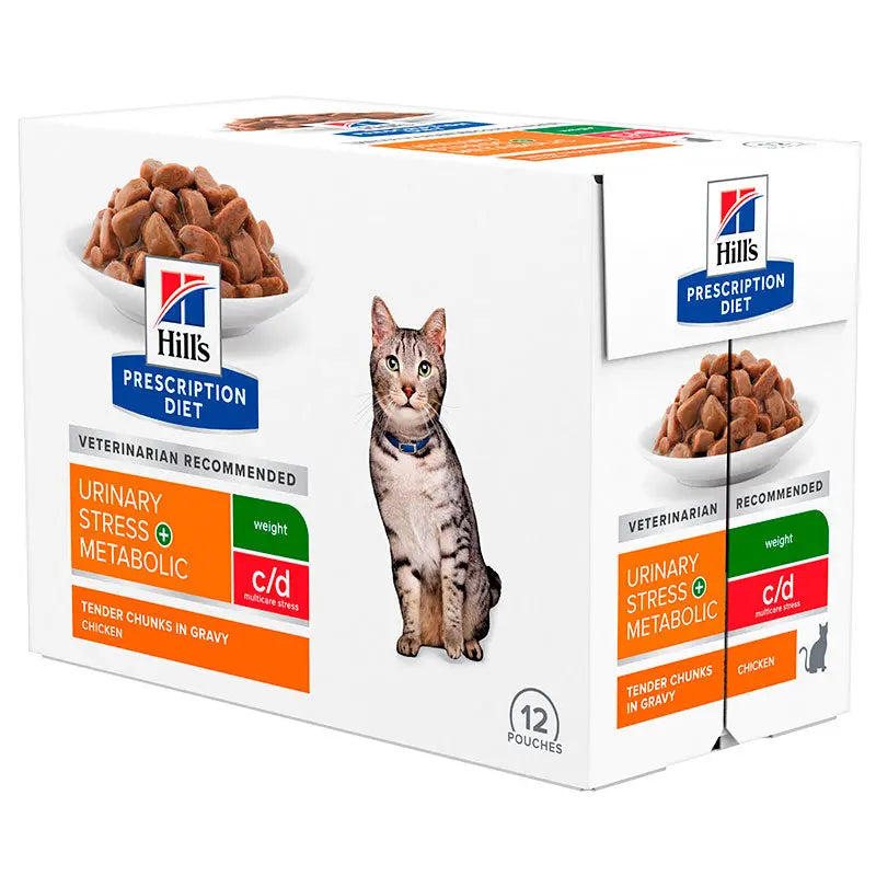 Diæ.Multicare Stress+Metabolic kylling 12x85 g - Maxi Zoo Danmark