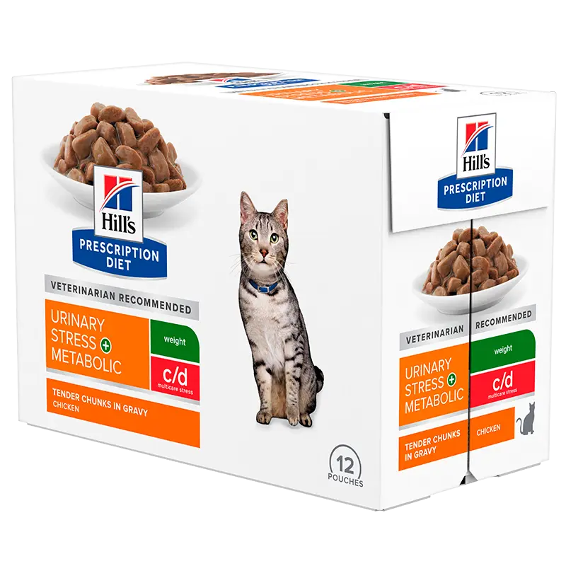 Diæ.Multicare Stress+Metabolic kylling 12x85 g - Maxi Zoo Danmark