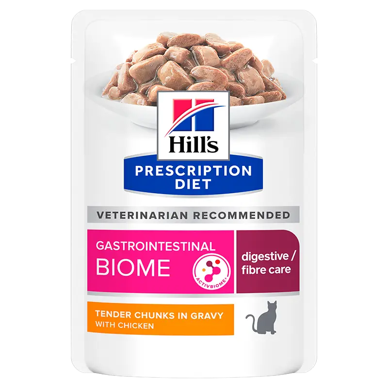 Diætetisk Feline GI Biome kylling 12x85 g - Maxi Zoo Danmark