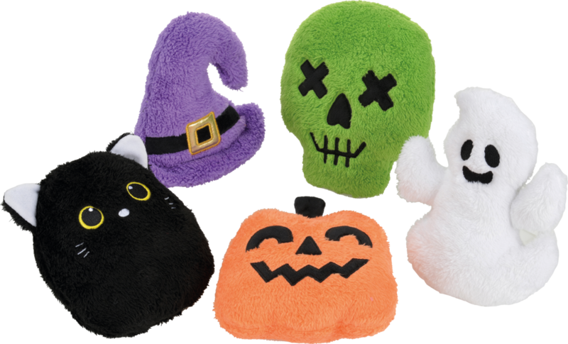 Halloween plyslegetøj 20 cm ass.