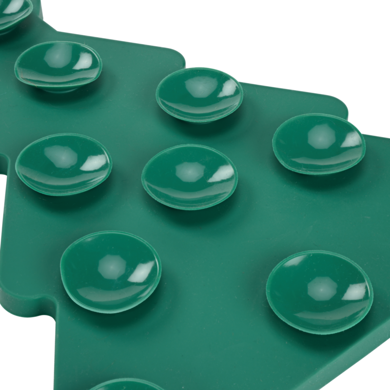 XMAS slikkemåtte juletræ 24x20,5 cm