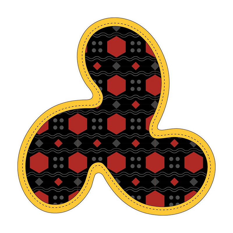Boomerang 23x23x4 cm