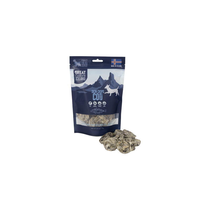 Iceland Cod Skin Chips Large Bites 70 g