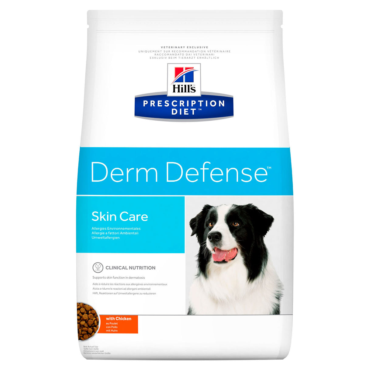 Diætetisk fuldfoder Derm Defense kylling 12 kg