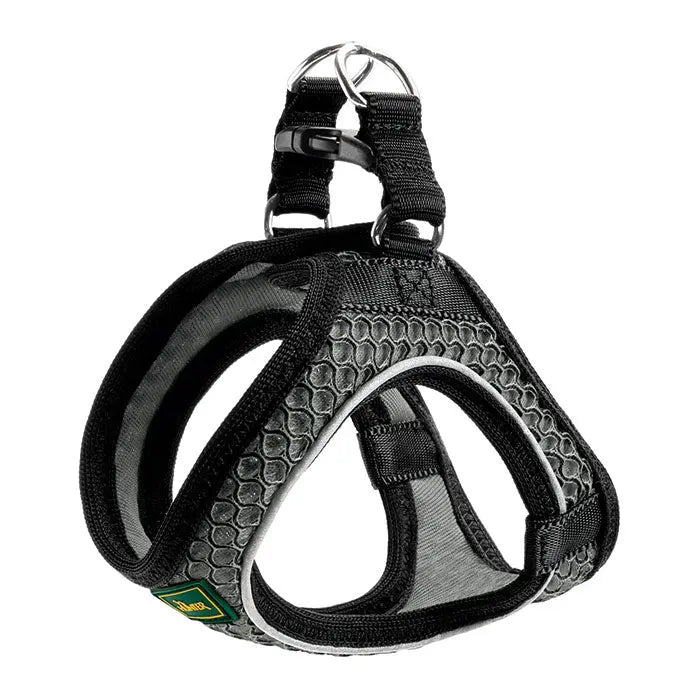 Hunter Hilo Comfort Hundesele hals 35-37cm bryst 36-40cm grå - Maxi Zoo Danmark