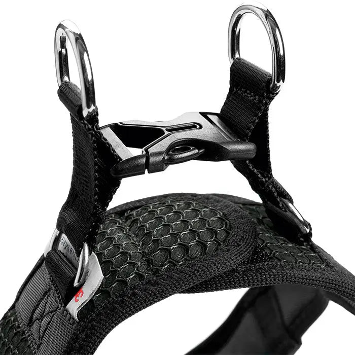 Hunter Hilo Comfort Hundesele hals 55-60cm bryst 58-65cm grå - Maxi Zoo Danmark