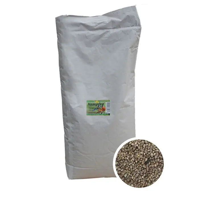 Hampefrø 15 kg - Maxi Zoo Danmark