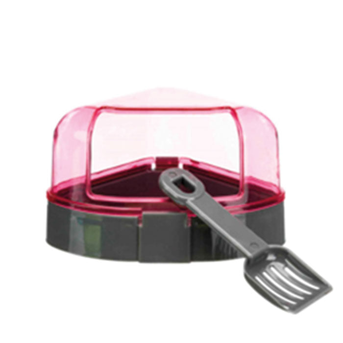 Trixie Hjørnetoilet Med Tag 8x11x14 cm ass farver