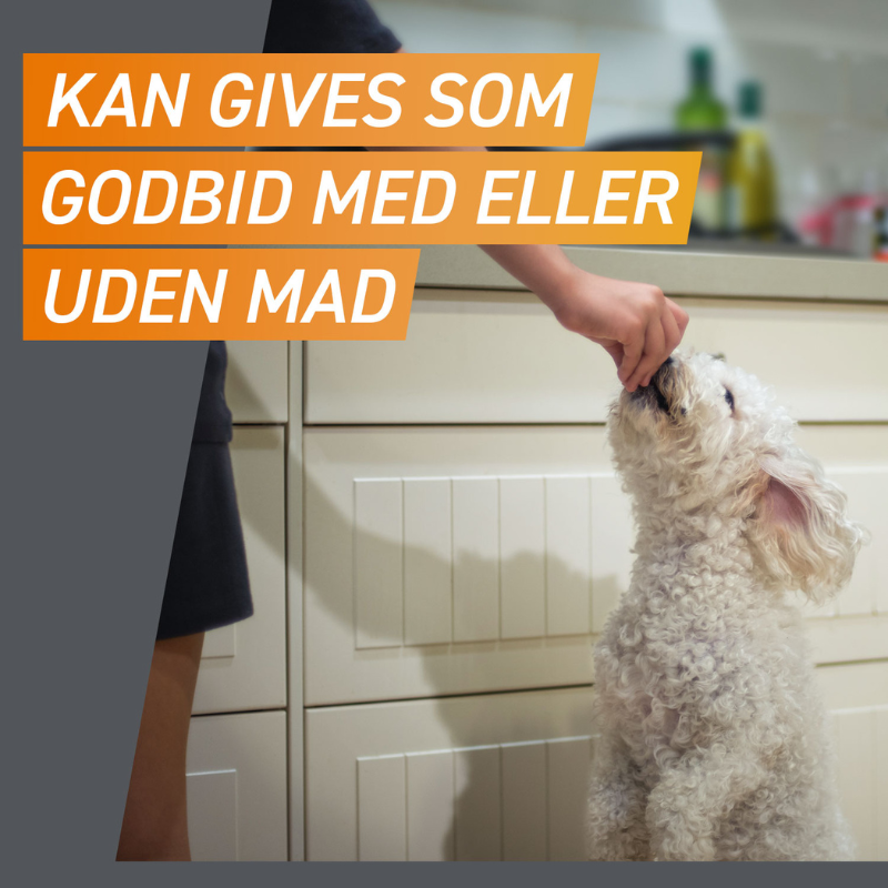 Flåt- & loppemiddel tyggetabletter hund 2-4 kg - 3 stk/pk - Maxi Zoo Danmark