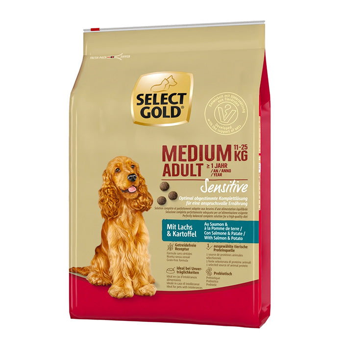 Adult Sensitive Medium laks & kartofler 4 kg