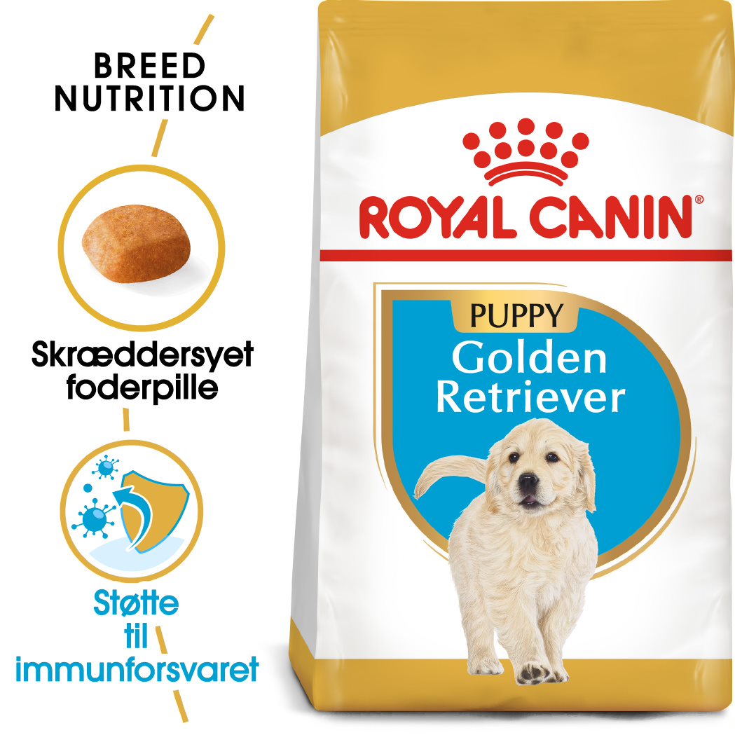 Køb ROYAL CANIN Junior Golden Retriever 12 kg her– Maxi Zoo Danmark