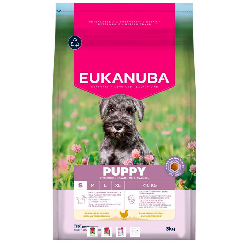 Growing Puppy small Kylling 3 kg