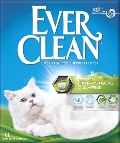 Kattegrus Extra Strong Scented klumpende 10 l