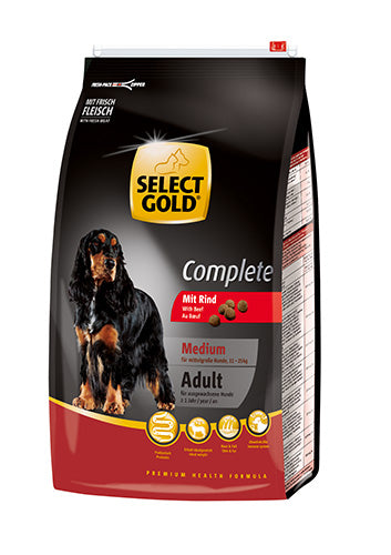Tørfoder Adult Complete Medium okse