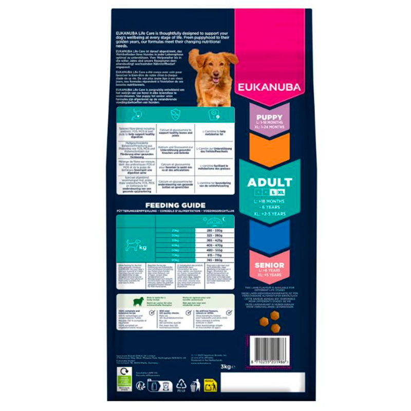 Adult large lam & ris 12 kg