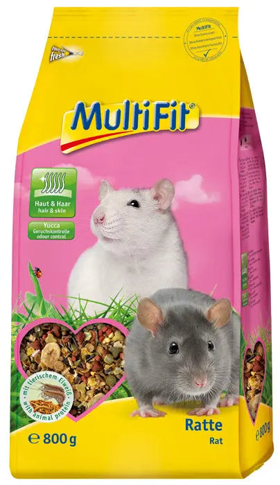 Køb MULTIFIT Rotte 800 g her– Maxi Zoo Danmark