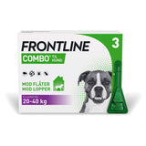 Flåt-og Loppemiddel Combo Vet 20-40 kg 3 x 2,68 ml hund