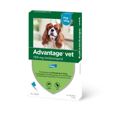 Loppemiddel 4-10 kg 4 x 1,0 ml hund