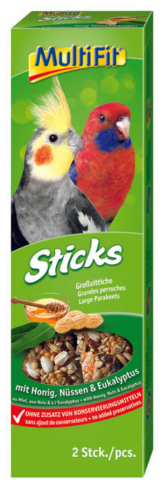 Parakit kräcker honning & nødder 2 x 90 g