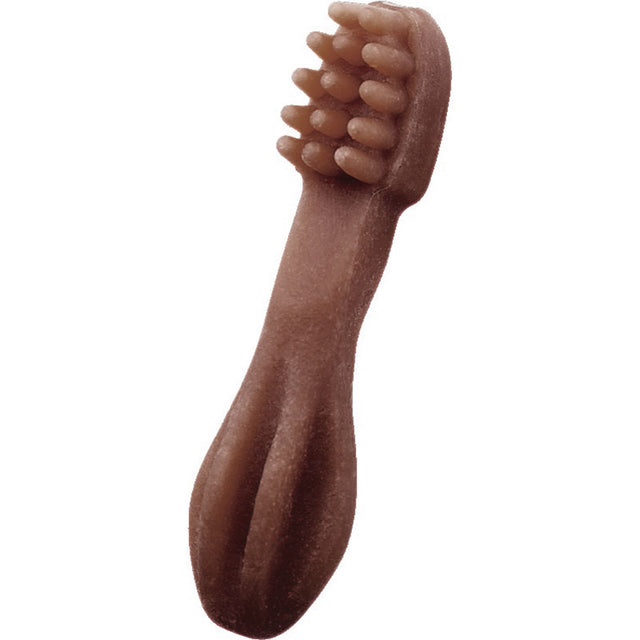 Tyggeben tandbørste medium 11,4 cm 1 stk - Maxi Zoo Danmark