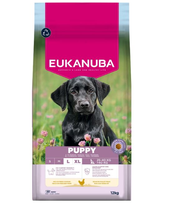 Puppy Large kylling 12 kg