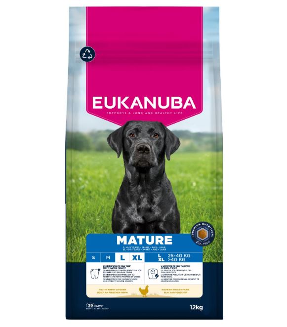 Mature & Senior large kylling 12 kg