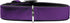 Nubuckhalsbånd 32-40 cm violet