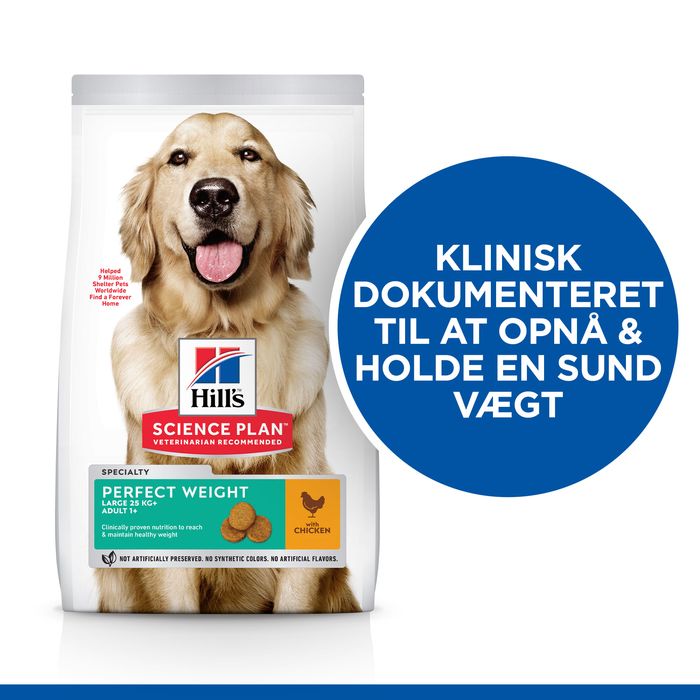 Adult Perfect Weight Large kylling 12 kg
