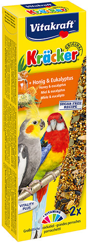 Kräcker parakit Honning & Eukalyptus 2x90g