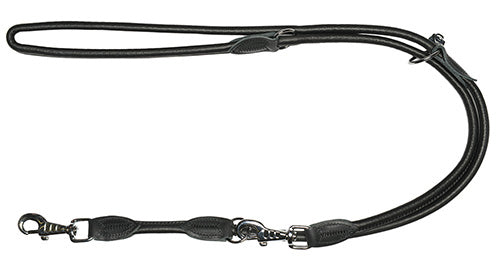 Læderline Elegance 200 cm x 6 mm sort
