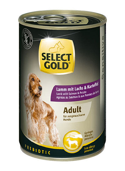 Adult Sensitive, dåse lam, laks & kartofler 400 g