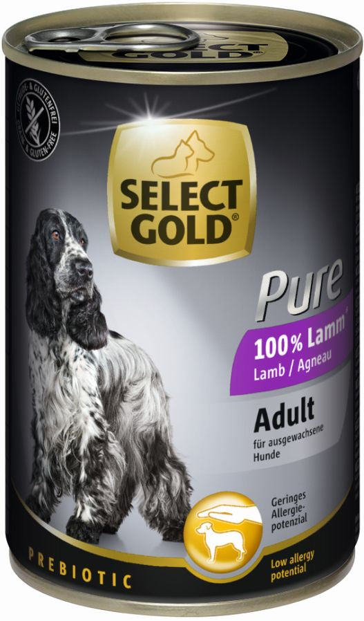 Adult Pure, dåse lam 400 g