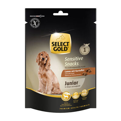Junior Sensitive Snacks lam & kartofler 160 g