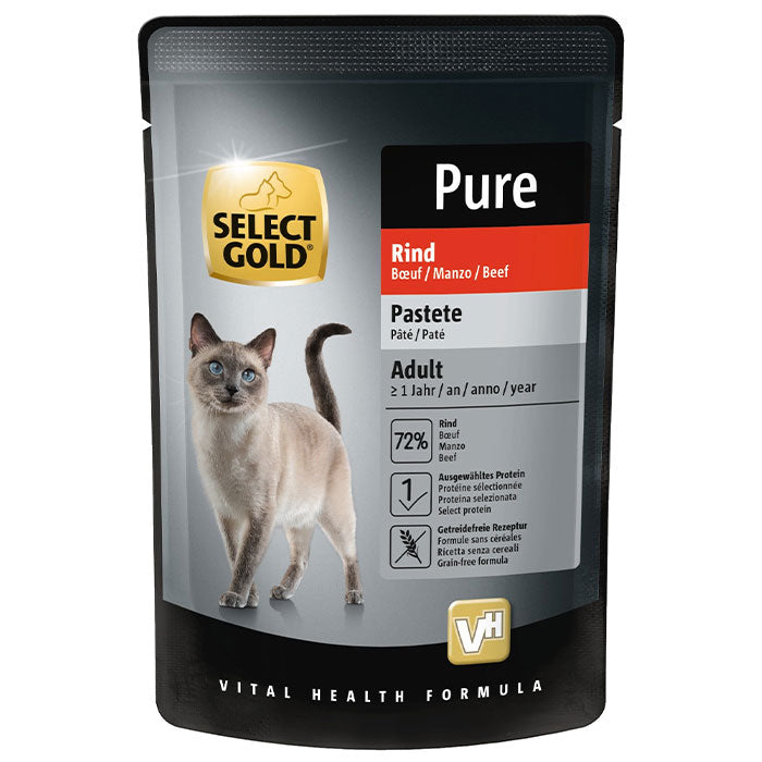 Adult Pure, pouch okse 85 g