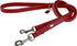 Kunstlæderline Portland justerbar 2 m x 18 mm rød