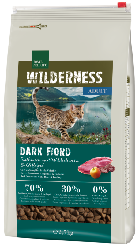 Adult Wilderness Dark Fjord kronhjort,vildsvin & and  2,5 kg