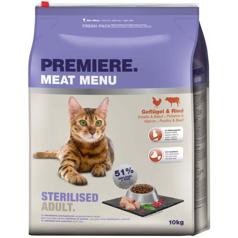 Adult Sterilised fjerkræ & okse 10 kg