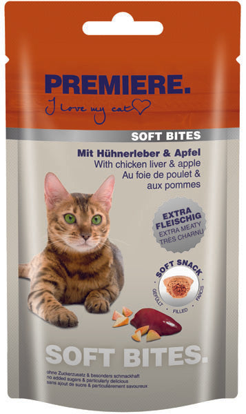 Soft Bites kylling & æble 40 g