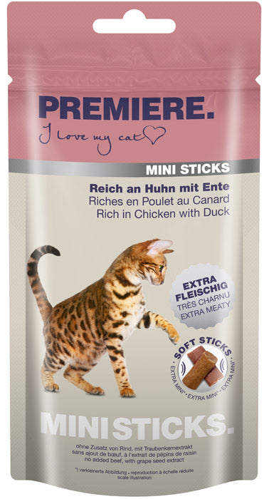 Mini Sticks kylling & and 50 g