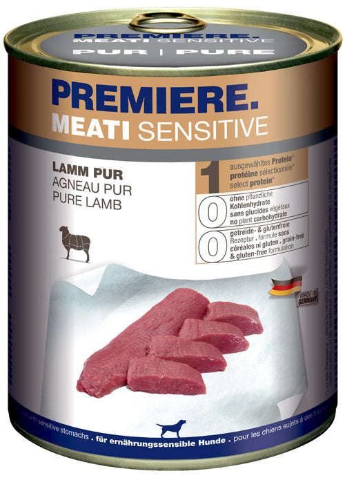 Adult Meati Sensitive, dåse Pure lam 800 g
