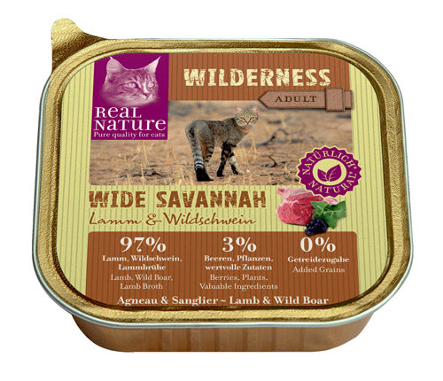 Adult Wild. Wide Savannah, alu lam & vildsvin 100 g