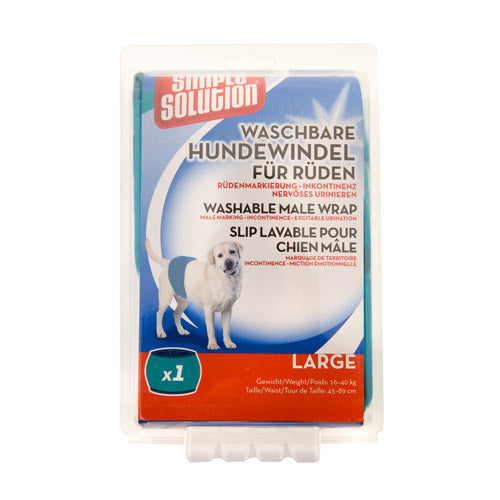 Vaskbart microfiber ble large 45-89 cm 16-40 kg