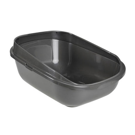 Kattebakkem/høj si kant 43x57x25cm grå