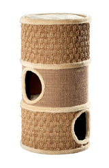 Kradsetønde Siennam/2 huler 70 cm, beige - Maxi Zoo Danmark