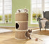 Kradsetønde Siennam/2 huler 70 cm, beige - Maxi Zoo Danmark