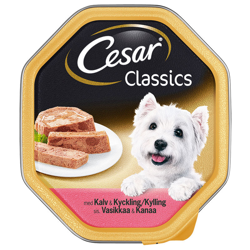 Adult Classics, alu-bakke kalv & kylling 150 g