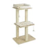 Kradsemiljø Lilly m/2platforme 60x40x105cm beige - Maxi Zoo Danmark