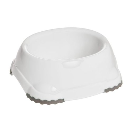 Plast mad & vandskål  Hvid